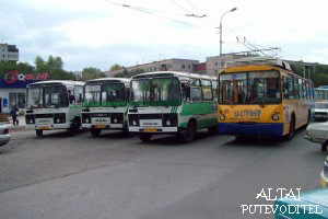 В день победы в Барнауле...