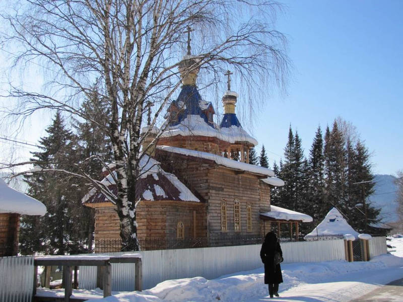 Храм в селе Артыбаш