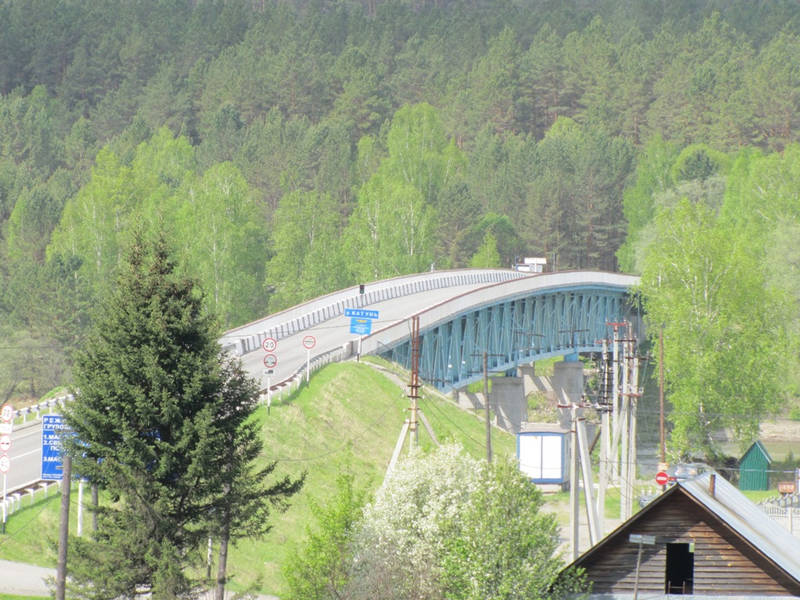 Старый мост в Усть-Семе