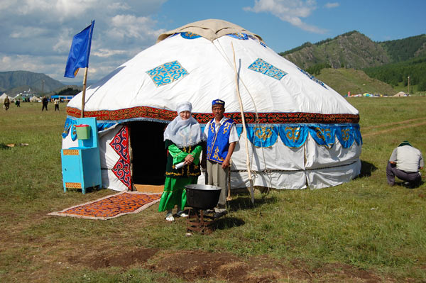 Юрта на Алтае