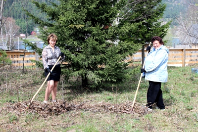 В Артыбаше прошла акция "Весенняя неделя добра"