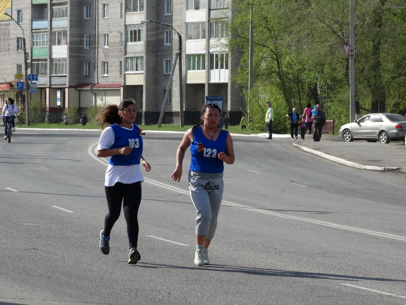 В Горно-Алтайске прошел забег посвященный Дню Победы