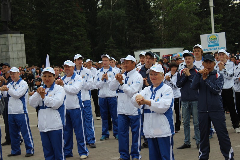 Сегодня в Горно-Алтайске состоялось открытие Олимпиады
