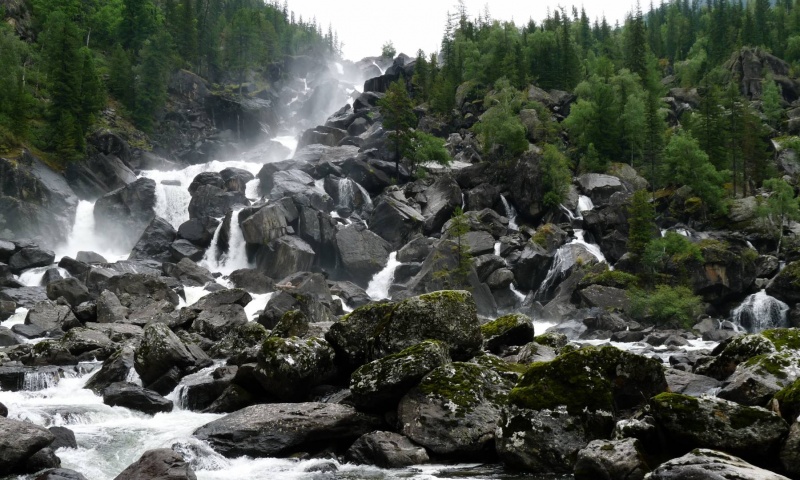 Водопад Учар