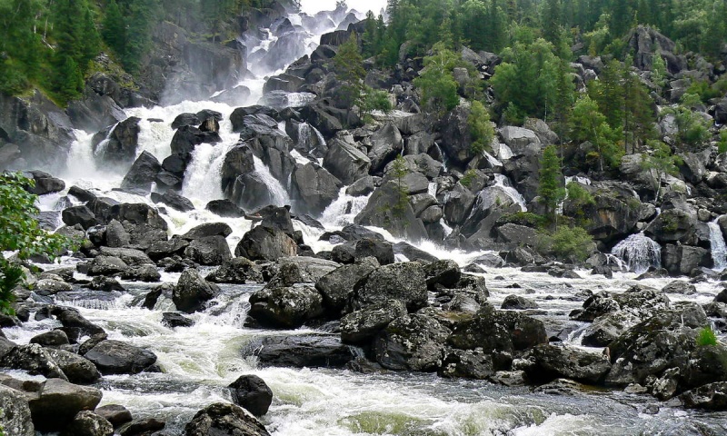 Водопад Учар