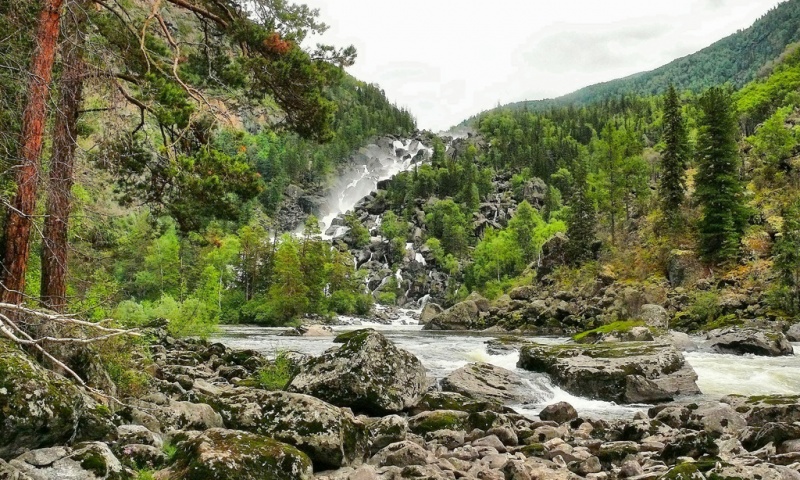 Водопад Учар